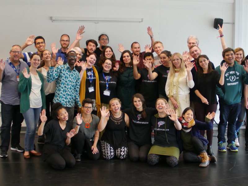 Participants at the ColLaboratoire 2016 summer school