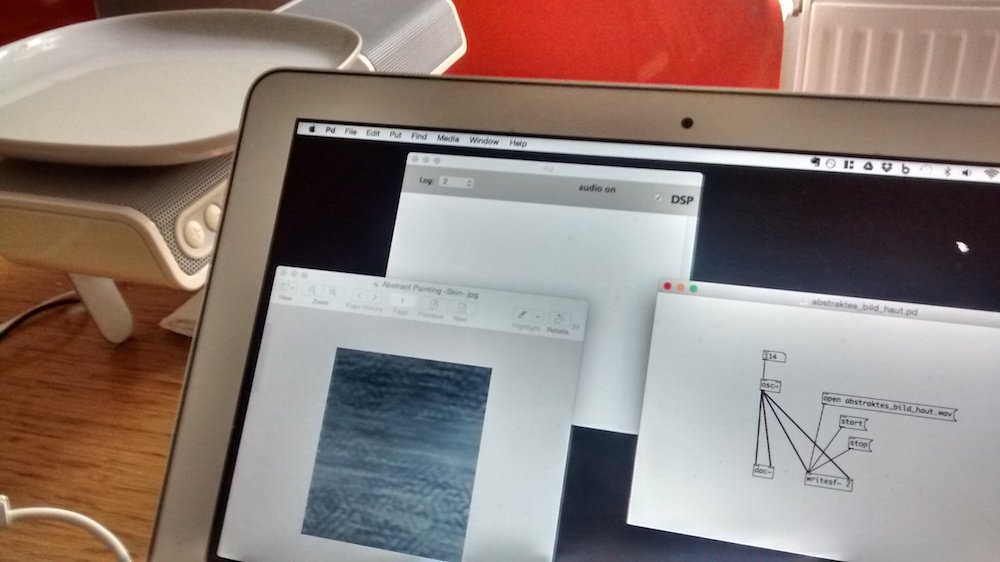 creative response to Gerhard Richter exhibit