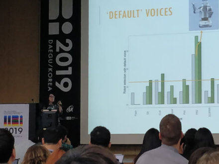 Ilaria Torre presents at HRI2019